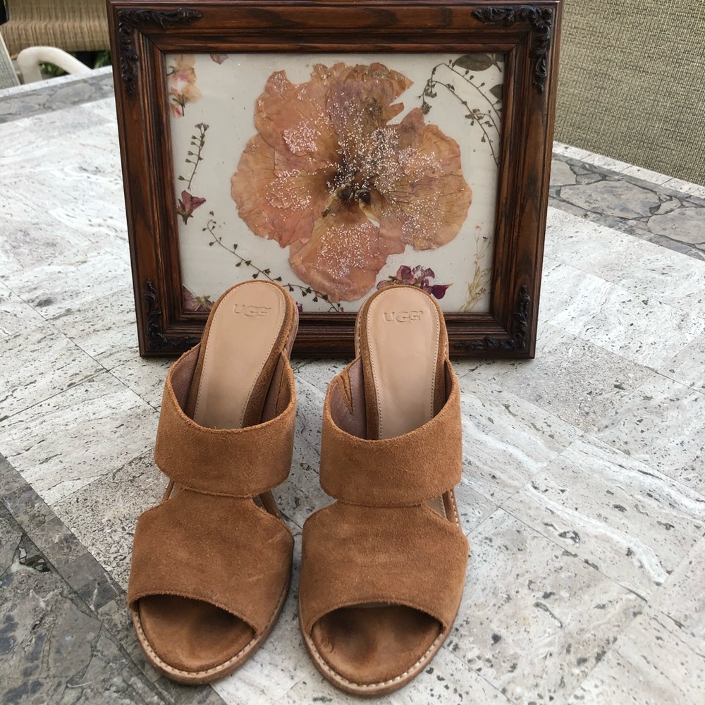Authentic UGG Suede Mules